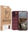 Pancerne etui Bizon Case Tur do Oppo Reno 15 Pro burgundowe