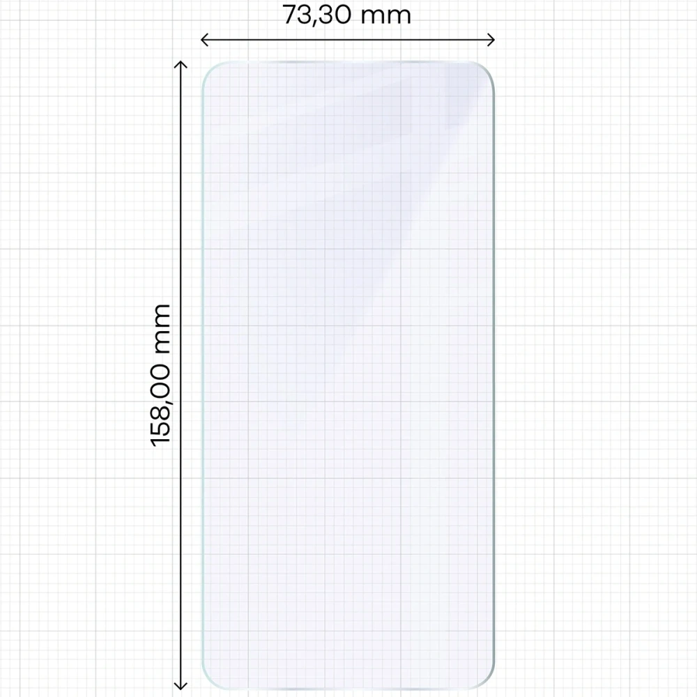Elastyczne szkło hybrydowe Bizon Glass Mule Duo do Samsung Galaxy S25 FE [2 PACK]