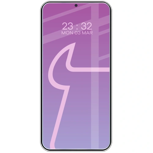 Elastyczne szkło hybrydowe Bizon Glass Mule Duo do Samsung Galaxy S25+ Plus [2 PACK]