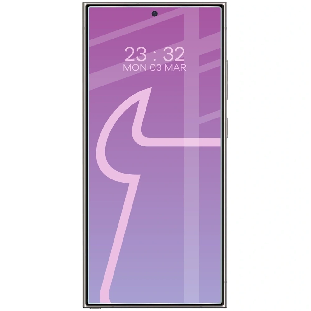 Elastyczne szkło hybrydowe Bizon Glass Mule Duo do Samsung Galaxy S25 Ultra [2 PACK]