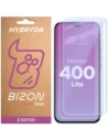 Elastyczne szkło hybrydowe Bizon Glass Mule Duo do Honor 400 Lite [2 PACK]