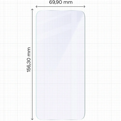 Elastyczne szkło hybrydowe Bizon Glass Mule Duo do Honor 400 Lite [2 PACK]