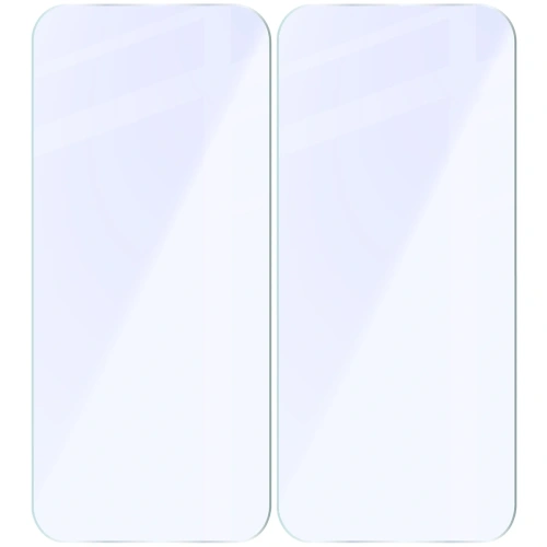 Elastyczne szkło hybrydowe Bizon Glass Mule Duo do Apple iPhone Air [2 PACK]
