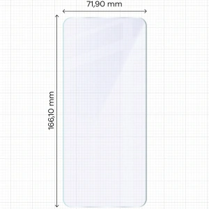 Elastyczne szkło hybrydowe Bizon Glass Mule Duo do Motorola Moto G06 Power [2 PACK]