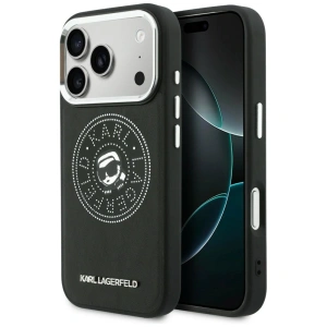 Etui Karl Lagerfeld Point & Karl Sketch MagSafe do Apple iPhone 17 Pro czarny