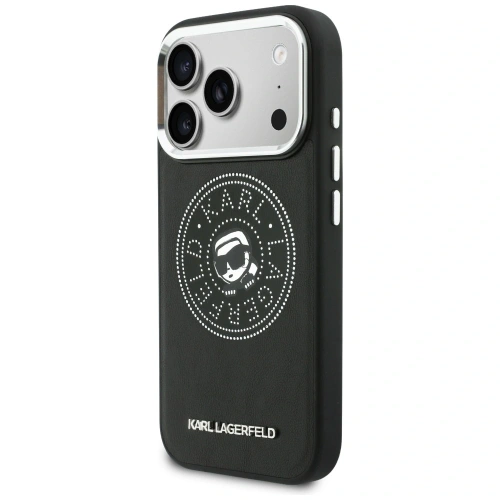 Etui Karl Lagerfeld Point & Karl Sketch MagSafe do Apple iPhone 17 Pro czarny