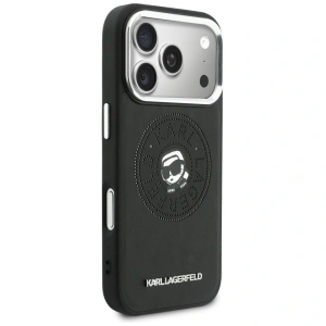 Etui Karl Lagerfeld Point & Karl Sketch MagSafe do Apple iPhone 17 Pro czarny