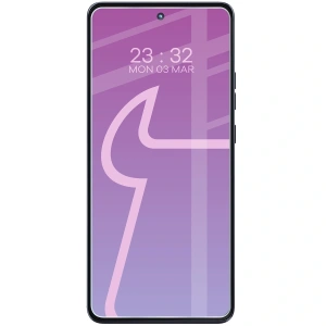 Elastyczne szkło hybrydowe Bizon Glass Mule Duo do Motorola Moto G86 5G [2 PACK]