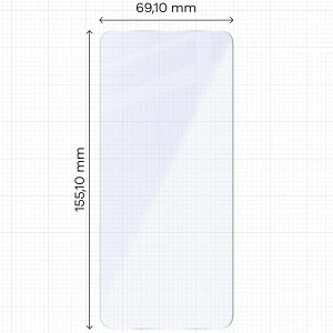 Elastyczne szkło hybrydowe Bizon Glass Mule Duo do Xiaomi POCO F7 Ultra [2 PACK]