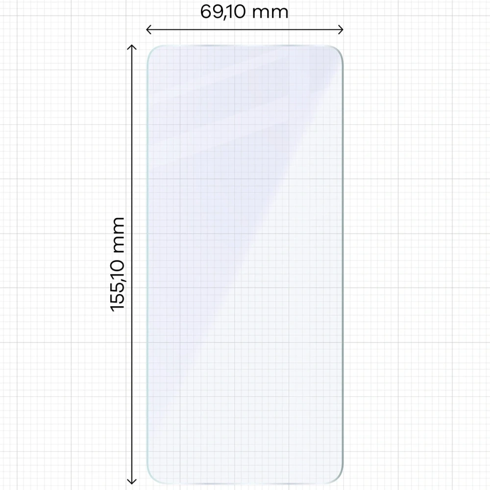 Elastyczne szkło hybrydowe Bizon Glass Mule Duo do Xiaomi POCO F7 Ultra [2 PACK]