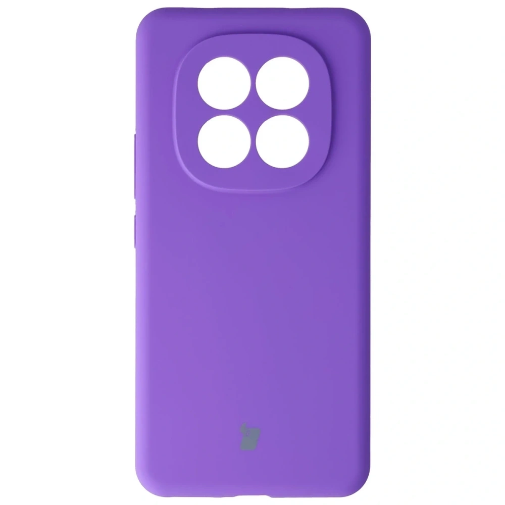 Silikonowe etui Bizon Soft Case do Xiaomi Redmi Note 15 Pro 4G fioletowe