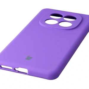Silikonowe etui Bizon Soft Case do Xiaomi Redmi Note 15 Pro 4G fioletowe