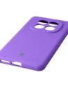 Silikonowe etui Bizon Soft Case do Xiaomi Redmi Note 15 Pro 4G fioletowe
