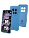 Silikonowe etui Bizon Soft Case do Xiaomi Redmi Note 15 Pro+ Plus 5G / POCO M8 Pro 5G niebieskie