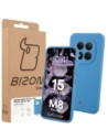 Silikonowe etui Bizon Soft Case do Xiaomi Redmi Note 15 Pro+ Plus 5G / POCO M8 Pro 5G niebieskie
