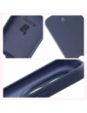 Silikonowe etui Bizon Soft Case do Xiaomi Redmi Note 15 Pro+ Plus 5G / POCO M8 Pro 5G ciemnoniebieskie
