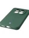 Silikonowe etui Bizon Soft Case do Xiaomi Redmi Note 15 Pro+ Plus 5G / POCO M8 Pro 5G ciemnozielone