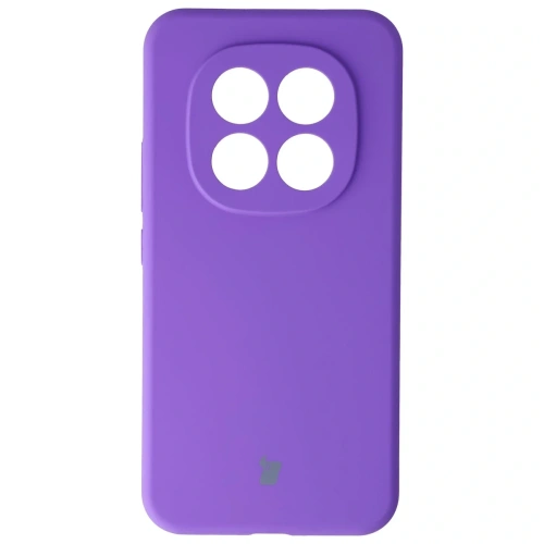 Silikonowe etui Bizon Soft Case do Xiaomi Redmi Note 15 Pro+ Plus 5G / POCO M8 Pro 5G fioletowe