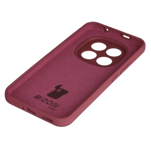 Silikonowe etui Bizon Soft Case do Xiaomi Redmi Note 15 Pro+ Plus 5G / POCO M8 Pro 5G ciemnofioletowe