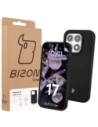Silikonowe etui Bizon Soft Case do Xiaomi 17 czarne