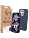 Silikonowe etui Bizon Soft Case do Xiaomi 17 ciemnoniebieskie