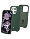 Silikonowe etui Bizon Soft Case do Xiaomi 17 ciemnozielone