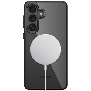 Etui Tech-Protect Magmat MagSafe do Samsung Galaxy S26 Black/clear