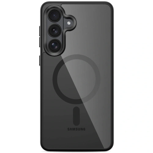 Etui Tech-Protect Magmat MagSafe do Samsung Galaxy S26 Black/clear