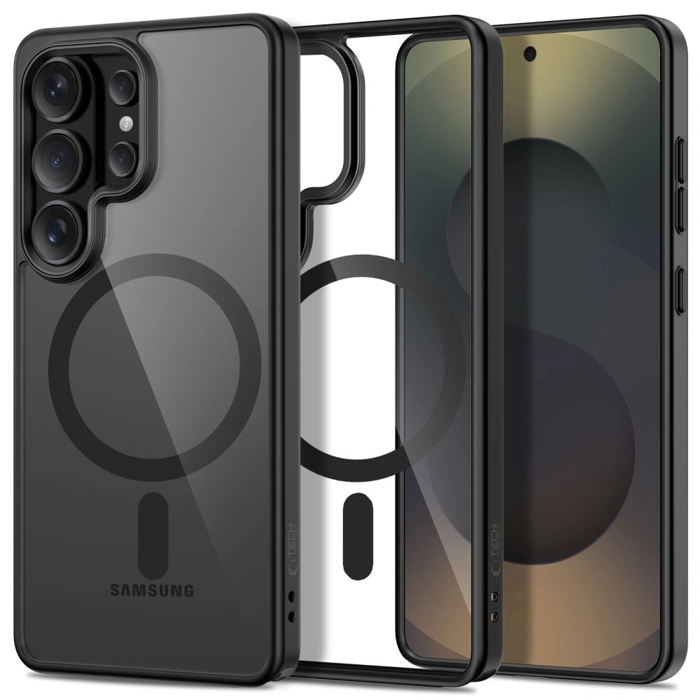 Etui Tech-Protect Magmat MagSafe do Samsung Galaxy S26 Ultra Black/clear