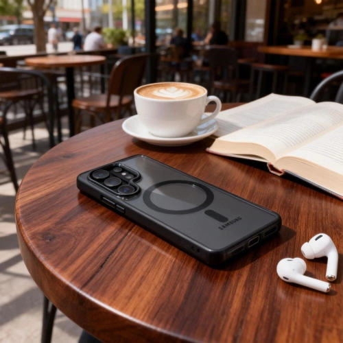 Etui Tech-Protect Magmat MagSafe do Samsung Galaxy S26 Ultra Black/clear