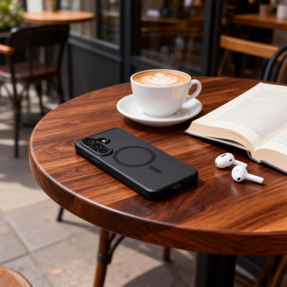 Etui Tech-Protect MagCam MagSafe do Samsung Galaxy S26+ Plus Matte Black