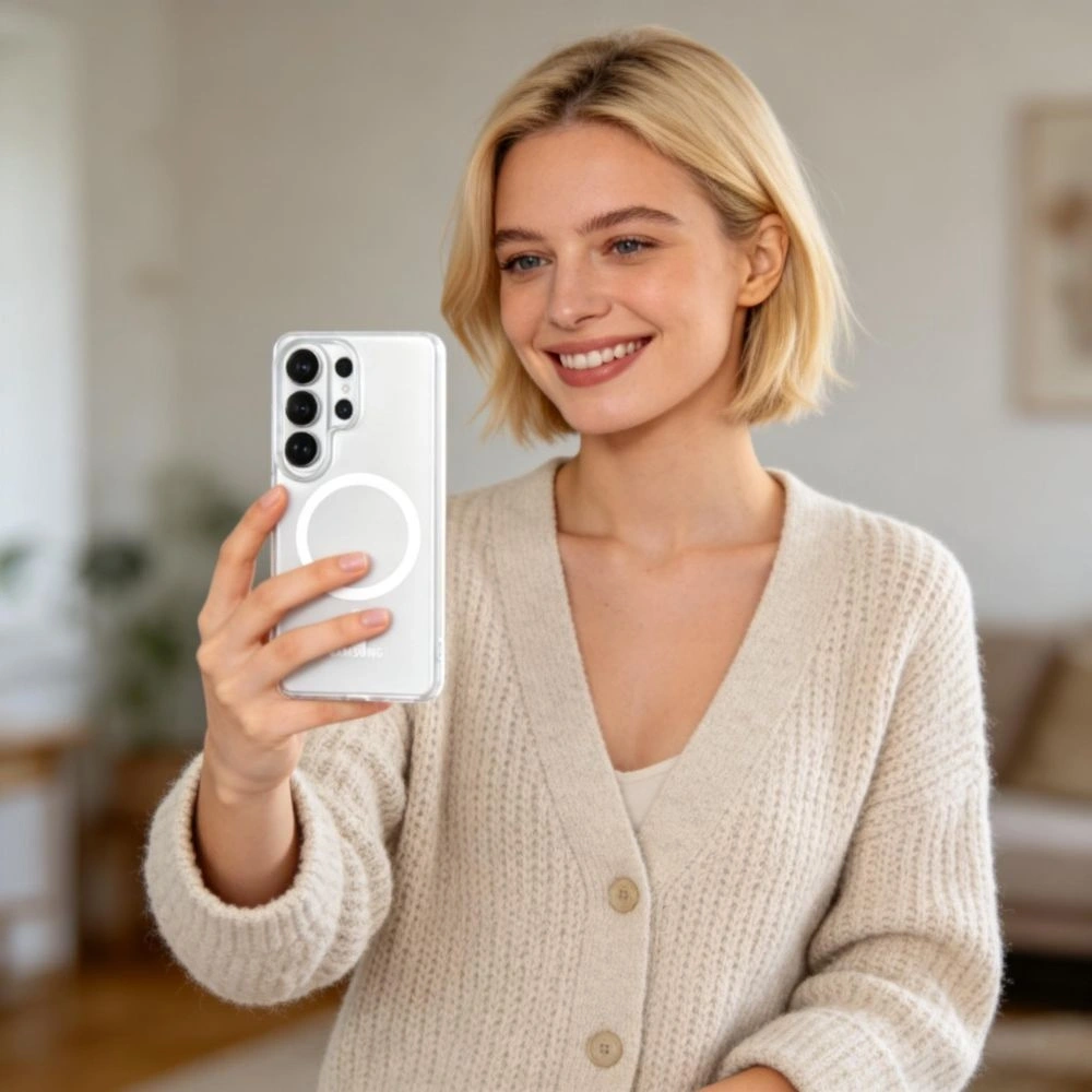 Etui Tech-Protect MagSlim MagSafe do Samsung Galaxy S26 Ultra Matte/ice