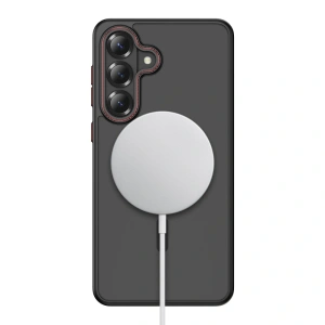 Etui Tech-Protect MagCam MagSafe do Samsung Galaxy S26 Matte Black/red