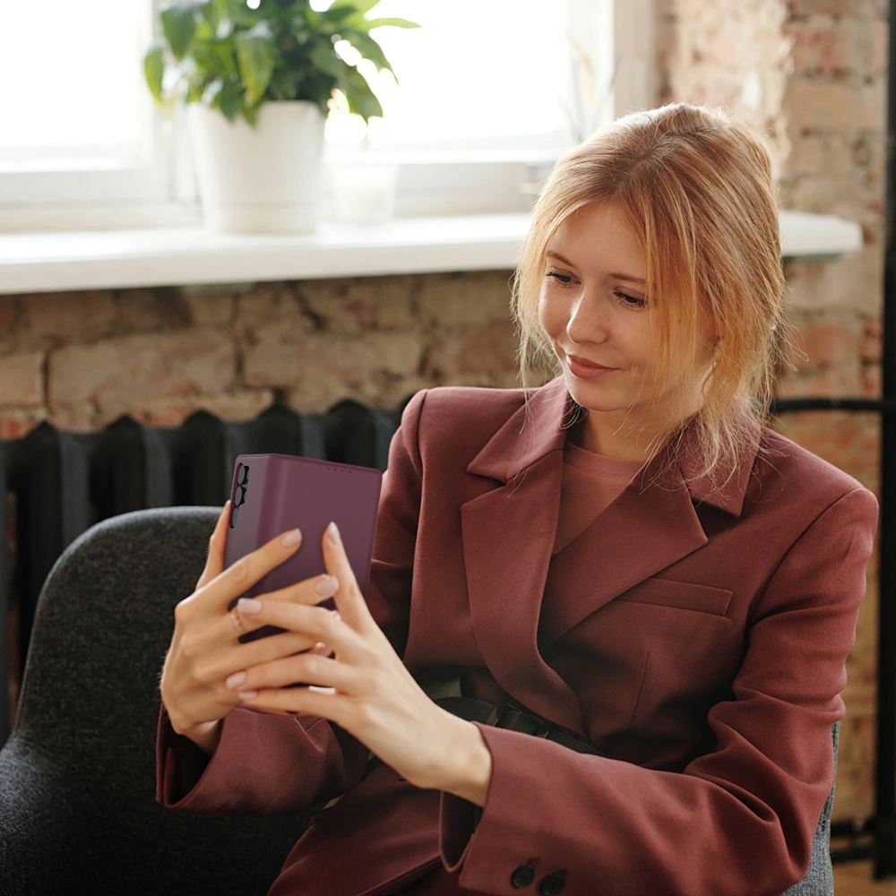 Etui Tech-Protect Wallet do Samsung Galaxy A36 / A56 / A37 5G Mulberry