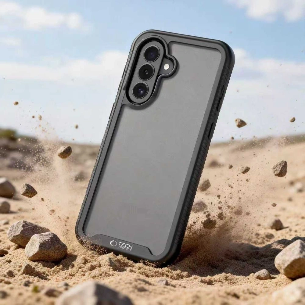 Etui Tech-Protect Defense do Samsung Galaxy A36 / A56 / A37 5G Matte Black