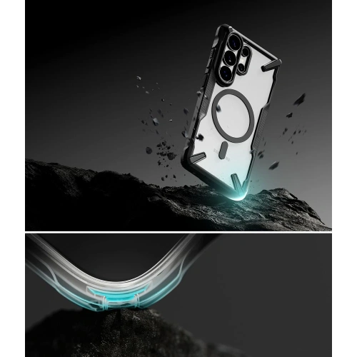 Etui Ringke Fusion-X Magnetic MagSafe do Samsung Galaxy S26 Ultra Black