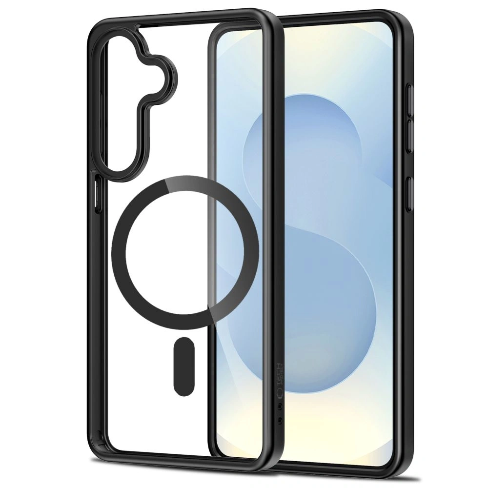 Etui Tech-Protect Magmat MagSafe do Samsung Galaxy S26+ Plus Black/clear