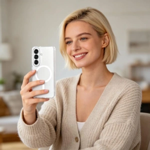 Etui Tech-Protect MagSlim MagSafe do Samsung Galaxy S26 Matte/ice