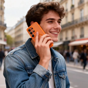 Etui Tech-Protect Magmat MagSafe do Samsung Galaxy S26 Ultra Matte Orange