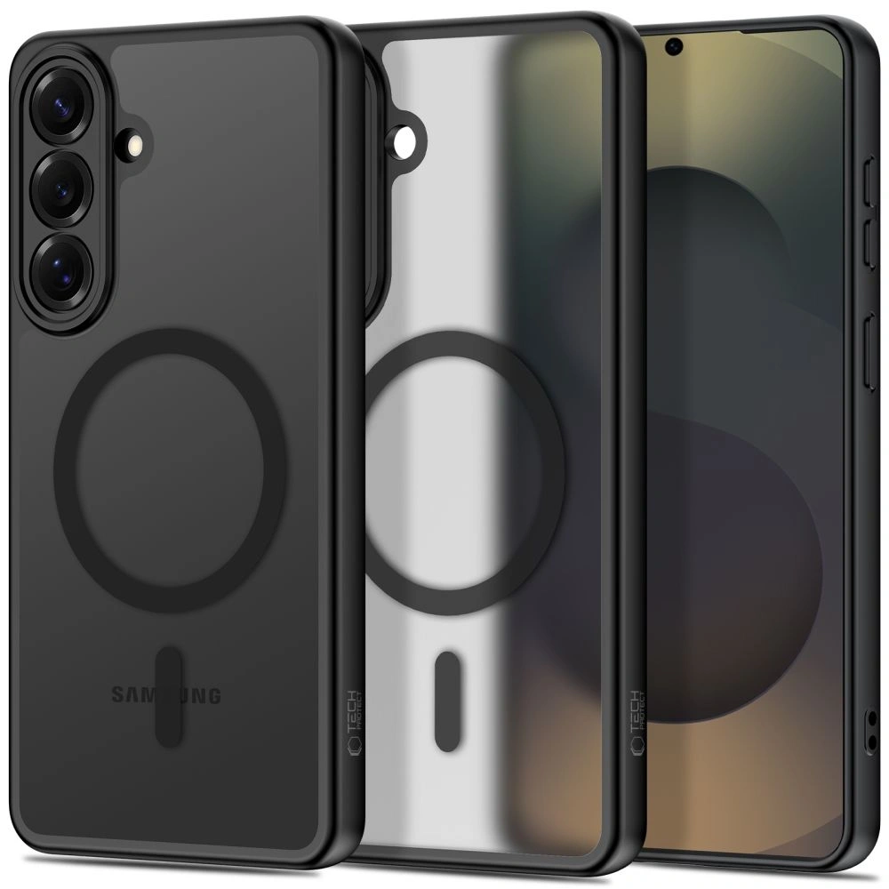 Etui Tech-Protect BasicMag MagSafe do Samsung Galaxy S26 Matte Black