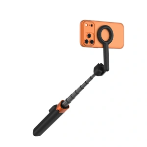 Kijek do selfie Tech-Protect L10D MagSafe Bluetooth Selfie Stick Tripod Black/orange