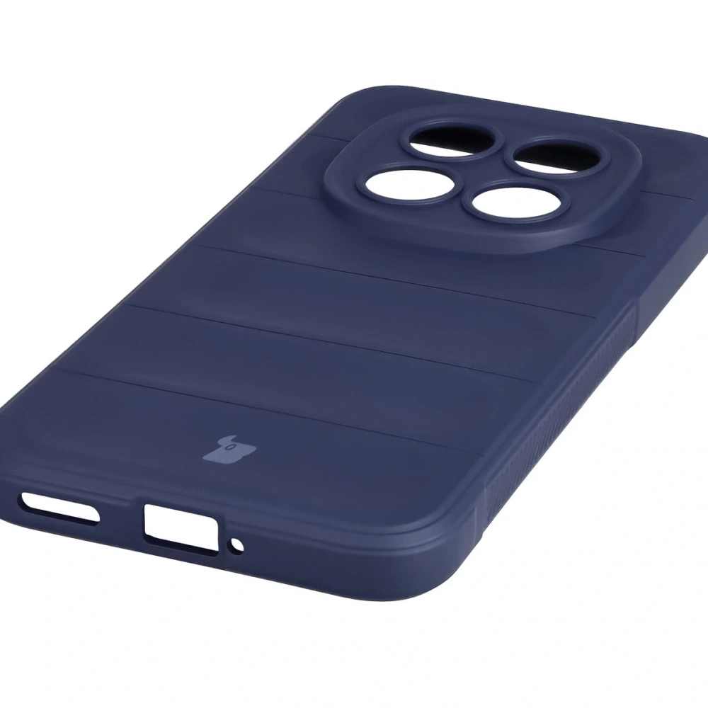 Pancerne etui Bizon Case Tur do Xiaomi Redmi Note 15 Pro+ Plus 5G / POCO M8 Pro 5G granatowe