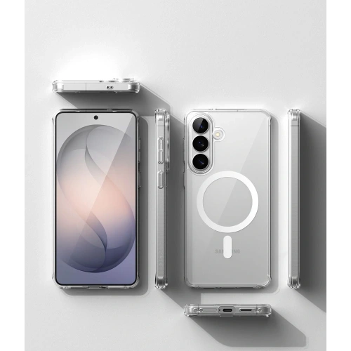 Etui Ringke Fusion Magnetic MagSafe do Samsung Galaxy S26+ Plus Clear