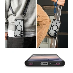 Etui Ringke Fusion-X Magnetic MagSafe do Samsung Galaxy S26+ Plus Black