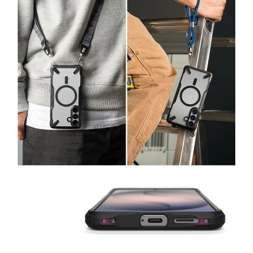 Etui Ringke Fusion-X Magnetic MagSafe do Samsung Galaxy S26+ Plus Black