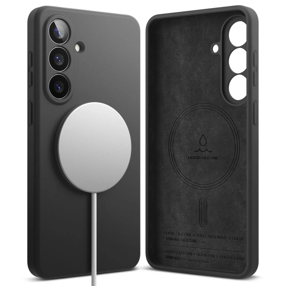 Etui Ringke Silicone Magnetic MagSafe do Samsung Galaxy S26+ Plus Black