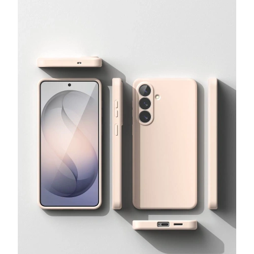 Etui Ringke Silicone Magnetic MagSafe do Samsung Galaxy S26+ Plus Pink Sand