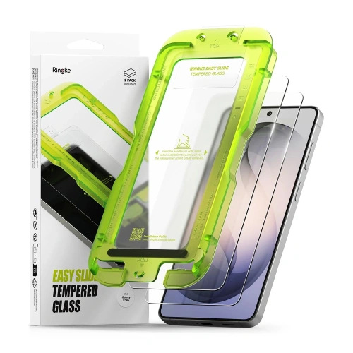Szkło hartowane Ringke Easy Slide do Samsung Galaxy S26+ Plus Clear [2 PACK]