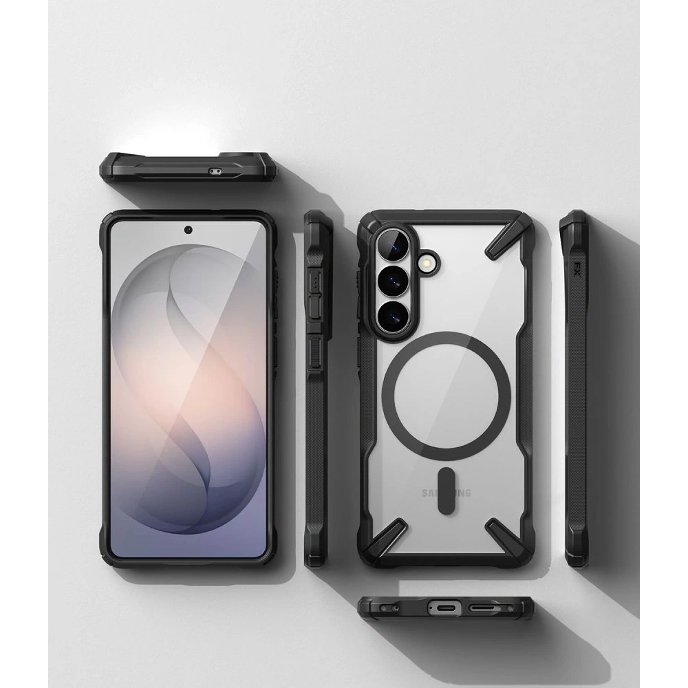 Etui Ringke Fusion-X Magnetic MagSafe do Samsung Galaxy S26 Black