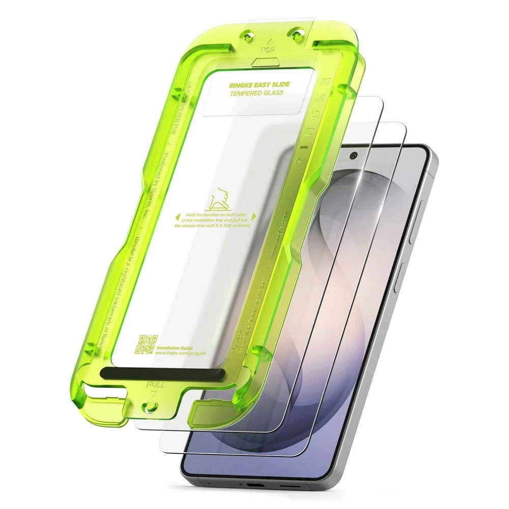 Szkło hartowane Ringke Easy Slide do Samsung Galaxy S26 Clear [2 PACK]